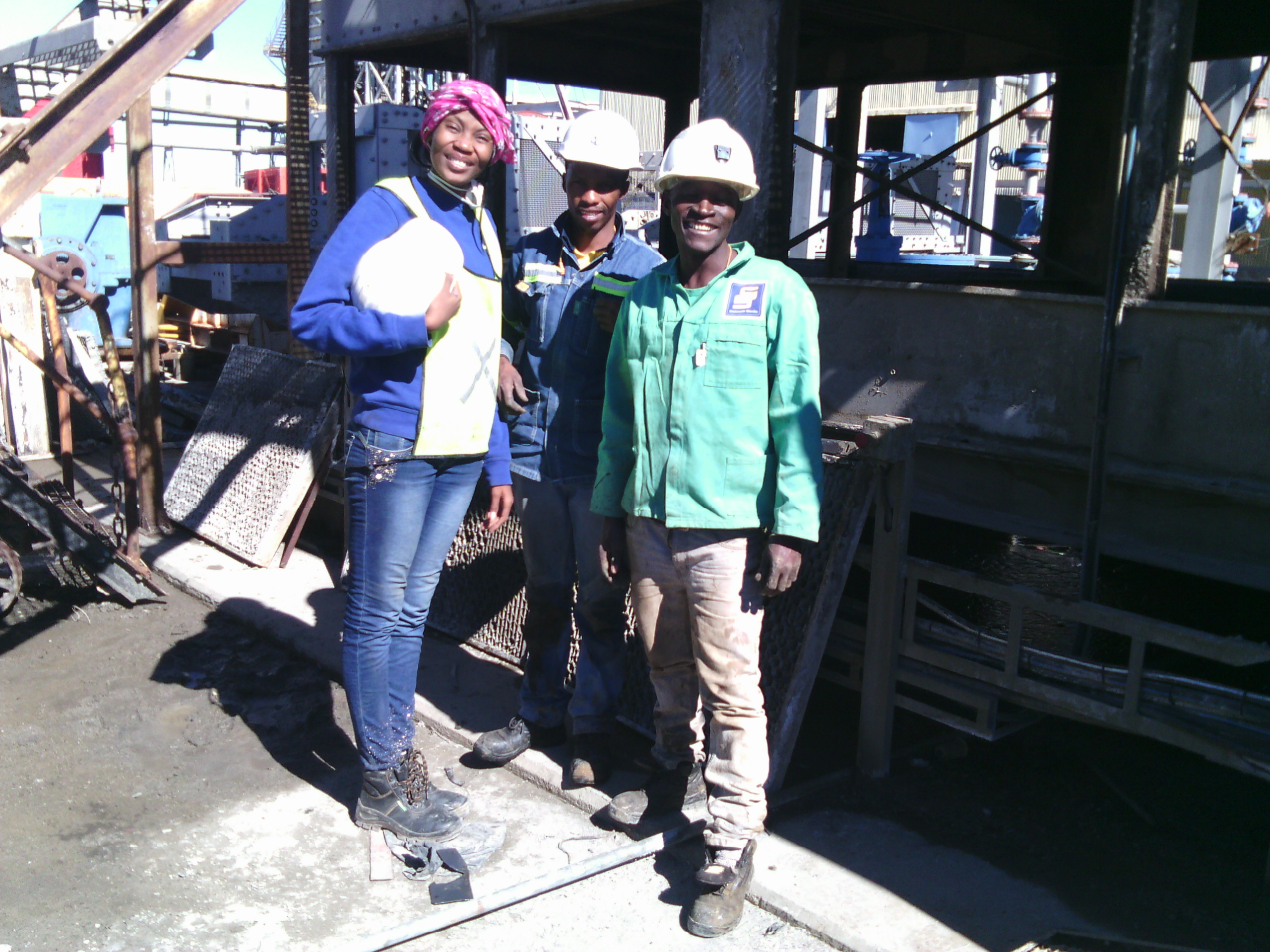 Rubberlining Team at Siyanda Bakgatla Mine Rubberlining Team at Siyanda Bakgatla Mine